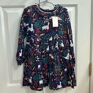 Mini boden Harry Potter forbidden forest dress NWT size 5/6